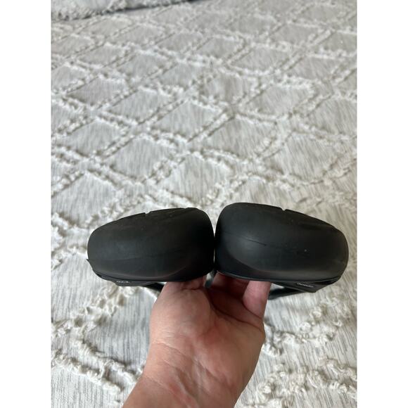 Crocs Olivia Black Gem Slingback Slip-On Comfort Round Toe Flats Sz 10 - Picture 9 of 9